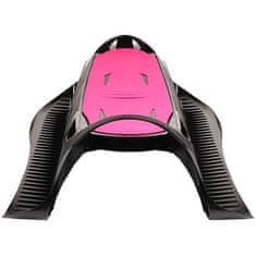 Merco Neon Grip plastične sani črno-rožnata različica 27611