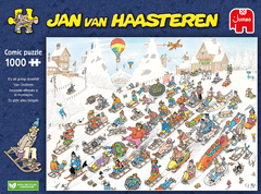 Jumbo Puzzle JvH Vse gre navzdol 1000 kosov