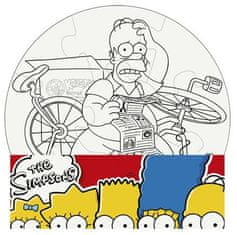 EFKO Pobarvaj svojo sestavljanko Simpsonovi - krog 9 kosov