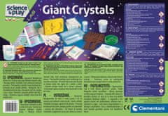 Clementoni Science&Play Laboratory: mega svetleči kristali