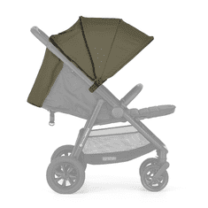 Petite&Mars PETITE&amp;MARS Airwalk Mature Olive Nadstrešek za voziček