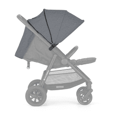 Petite&Mars PETITE&amp;MARS Airwalk Ultimate Grey Nadstrešek za voziček