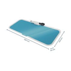 Leitz Pisalna tablica Cosy, steklo, mirno modra