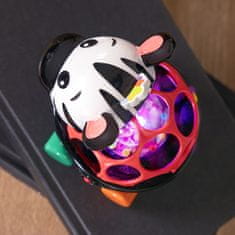 Oball 2v1 Radovedni avtomobil Zebra Zen 3m+
