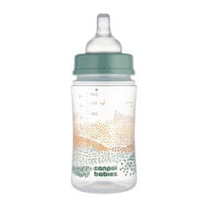 Canpol babies EasyStart Mountains 240 ml steklenička zelena