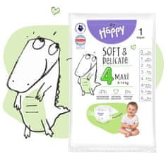 Bella Happy 2x Otroške plenice za enkratno uporabo Maxi Box 8-14 kg 62 kosov