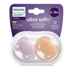 Avent Ultrasoft Premium dude 6-18 m 2 kosa deklica - 6-18 m