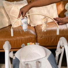 Ingenuity Preklopna gugalnica z melodijo Swing'n Go Chambray 0m+ do 9kg