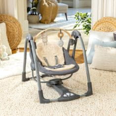 Ingenuity Preoblikovljiva vibracijska gugalnica z melodijo Every Season Chic Boutique 0m+ do 9 kg