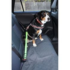 Varnejši 1.0 avtomobilski pas za pse zelene barve