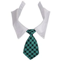 Gentledog kravata za pse turkizna oblačila velikost L