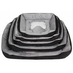 Udobna pasja postelja črna velikost S