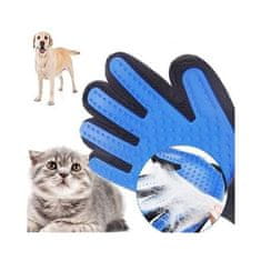 Pet Glove rokavice za krtačenje modra različica 40167