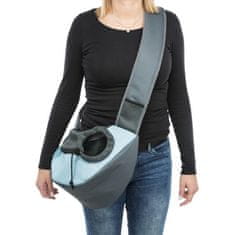 Trixie Transp. Torba SLING 50x25x18 siva/modra