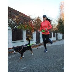 Merco Tekaški povodec Runner Buddy 3.0 zeleni paket 1 kos