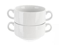 Orion Skleda 310ml, premer 10,5cm MONA Tonda porcelan za zlaganje.BELA