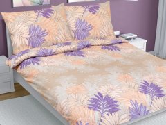 Bombažno platno na dvojni odeji - 1 kos 220x200, 2 kosa 70x90 cm (širina 220 cm x dolžina 200 cm) - Kapradí