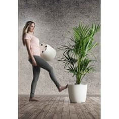Ella Twist 'n' Roll okrasni lonec bele barve premera 47 cm