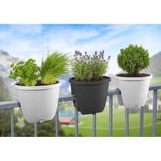 Plastkon Balconia OVI balkonski sadilnik iz terakote dolžina 60 cm