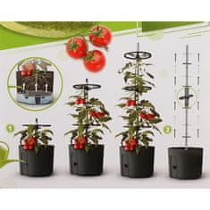 Plastkon Lonec za paradižnik 39 cm antracitni paket 1 kos