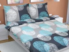 Dvoposteljna bombažna odeja - 1 kos 240x200, 2 kosa 70x90 cm - Sfera