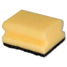 Spontex Oblikovana goba za posodo, rumena, 3 kosi