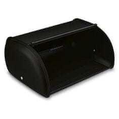Škatla za kruh 43x27,5x18cm kovinska.BLACK