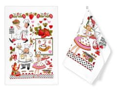 Kuhinjska brisača 1 kos - 40x60 cm - Chef
