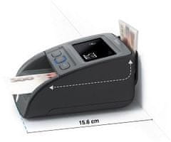 Safescan Detektor ponarejenih bankovcev 155-S, črn