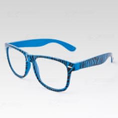 OEM sončna očala nerd zebra modra prozorno steklo