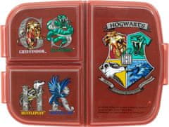 Stor Multi Snack Box Harry Potter: Hogwarts College Coats of Arms