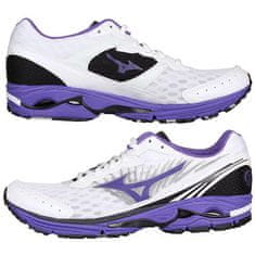 Mizuno Wave Rider 16 W ženski tekaški copati white-purple velikost (čevlji) UK 7