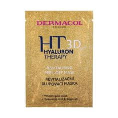 Dermacol 3D Hyaluron Therapy Revitalising Peel-Off poživljajoča piling maska 15 ml za ženske