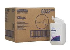 Kleenex Gel za prhanje KC za lase in telo, bel, 1l