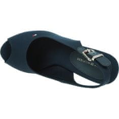 Tommy Hilfiger Espadrilje mornarsko modra 39 EU Iconic Elena Sling Back Wedge
