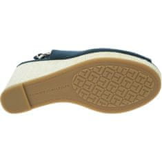 Tommy Hilfiger Espadrilje mornarsko modra 39 EU Iconic Elena Sling Back Wedge