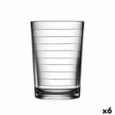 NEW Kozarec Quid Urban Prozorno Steklo 6 kosov 500 ml (Pack 6x)