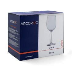 NEW Vinski kozarec Arcoroc 6 kosov (58 cl)