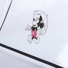 NEW Dežnik Mickey Mouse Prozorno Črna PoE