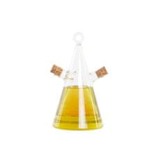 NEW Set za olje in kis DKD Home Decor 10,5 x 9 x 18 cm Prozorno Pluta 300 ml Borosilikatno steklo