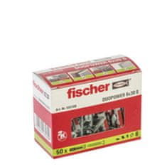 FISCHER Stenski čepi in vijaki Fischer duopower 50 Stenski čepi in vijaki (4,5 x 40 mm)