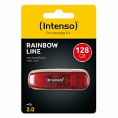 NEW Ključ USB INTENSO Rainbow Line 128 GB