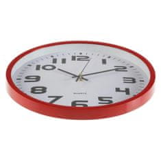 Versa Stenska ura Versa Red Plastic 4,2 x 30,5 x 30,5 cm