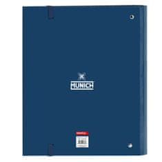 NEW Vezivo za obroče Munich Soon A4 Modra (27 x 32 x 3.5 cm)