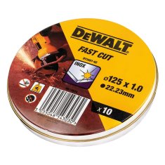 DeWalt Rezalni disk Dewalt Fast Cut dt3507-qz 10 enot 115 x 1 x 22,23 mm