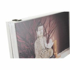 DKD Home Decor Prevleka DKD Home Decor Counter Buddha MDF Wood 2 enoti 46,5 x 6 x 31,5 cm