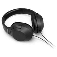 NEW Slušalke z diademom Philips Črna Žično