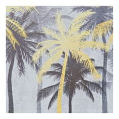 DKD Home Decor Prevleka DKD Home Decor 8424001698615 Števec Palme Črna Zlata Les MDF Les 2 enoti 46,5 x 6 x 31 cm