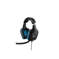 NEW Slušalke z Mikrofonom Gaming Logitech G432 Črna Modra Moder/Črn Črn/Moder