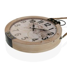 Versa Stenska ura Versa Mapamundi 40 x 6,5 x 47 cm MDF Wood